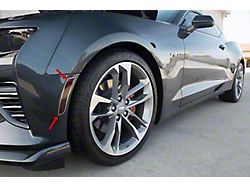 Side Marker Trim; Kit Satin; with Tint Kit 6-Piece (16-17 Camaro)