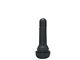 Snap-In Rubber Valve Stem; 1.50-Inch; Black (Universal; Some Adaptation May Be Required)