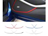 Speaker Door Trim; Carbon Fiber (16-24 Camaro)