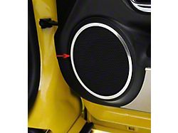 Speaker Trim Rings; Polished (10-13 Camaro)