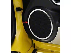 Speaker Trim Rings; Polished (10-13 Camaro)