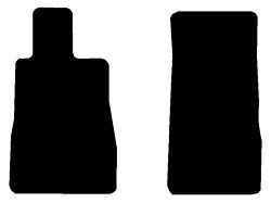 Sport Touring Cutpile Front Floor Mats; Red (16-24 Camaro)