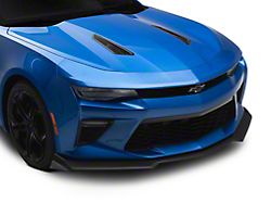 SS 1LE Facelift Chin Splitter; Matte Black (16-24 Camaro, Excluding ZL1)