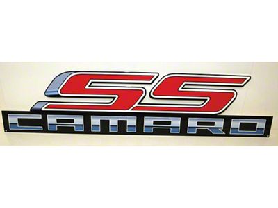 SS Camaro Metal Sign