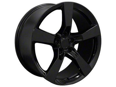 SS Style Black Wheel; 20x9 (16-23 2.0L, V6 Camaro)