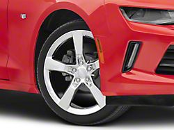 SS Style Chrome Wheel; 20x9; 35mm Offset (16-24 Camaro LS, LT)