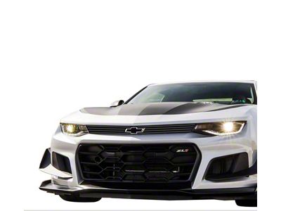 Stainless Steel Billet Upper Grille; Black (19-24 Camaro ZL1)