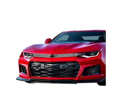 Stainless Steel Billet Upper Grille; Chrome (19-24 Camaro ZL1)