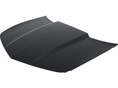 Standard Hood Replacement; Aluminum; Unpainted (10-15 Camaro)