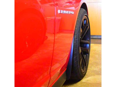 Standard Rock Guards; Rear Only (14-15 Camaro, Excluding Z/28 & ZL1)