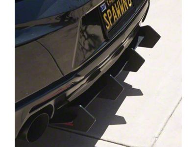 Stealth Diffuser (16-18 Camaro LT & SS w/ Quad Tip Factory Mufflers)