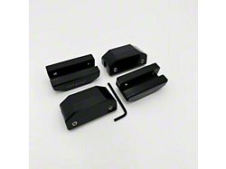 Stealth Lift Pads; Black (16-24 Camaro Convertible)