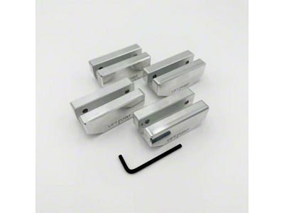 Stealth Lift Pads; Natural (10-15 Camaro)