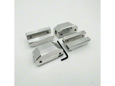 Stealth Lift Pads; Natural (16-24 Camaro Convertible)