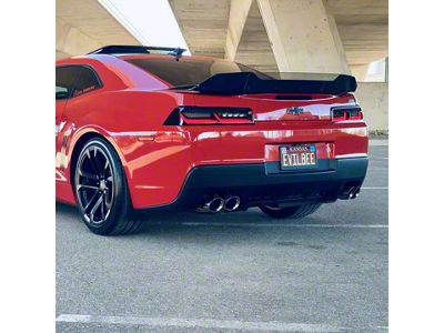 Stealth Wicker Bill; Polished (14-15 Camaro SS, ZL1, Z/28; 16-24 Camaro w/ OEM Blade Rear Spoiler)