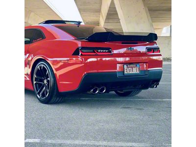 Stealth Wicker Bill; Standard (14-15 Camaro SS, ZL1, Z/28; 16-24 Camaro w/ OEM Blade Rear Spoiler)