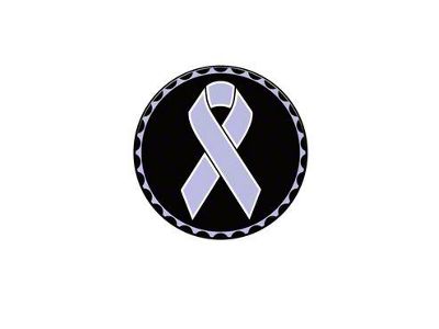 Stomach Cancer Ribbon Rated Badge (Universal; Some Adaptation May Be Required)