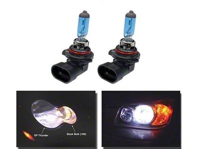 Super White Headlight Bulbs; 9005 (98-02 Camaro)