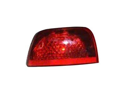 Replacement Outer Tail Light; Chrome Housing; Red Lens; Driver Side (10-13 Camaro)
