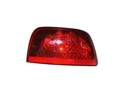 Replacement Outer Tail Light; Chrome Housing; Red Lens; Passenger Side (10-13 Camaro)