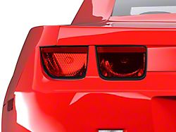Tail Light Bezels; Flat Black (10-13 Camaro)