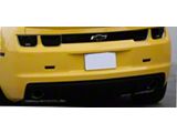 Tail Light Covers; Smoked (10-13 Camaro)
