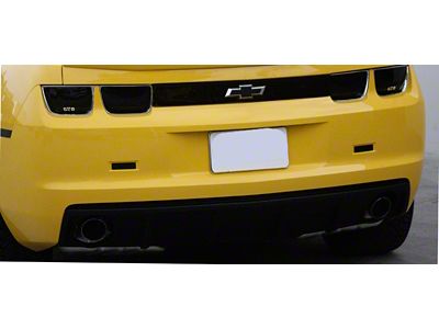 Tail Light Covers; Smoked (10-13 Camaro)