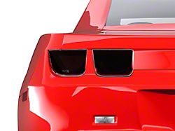 Tail Light Covers; Smoked (10-13 Camaro)