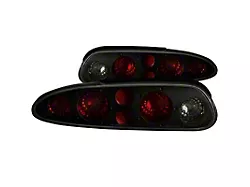Tail Lights; Black Housing; Dark Smoke Lens (93-02 Camaro)