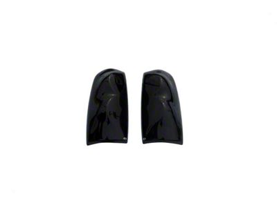 Tail Shades Tail Light Covers; Smoked (14-15 Camaro)