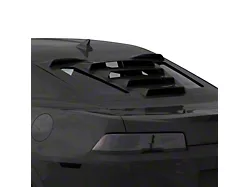 Tekno 1 Rear Window Louvers; Carbon Flash (10-15 Camaro Coupe)