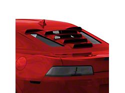 Tekno 1 Rear Window Louvers; Crystal Claret (10-15 Camaro Coupe)
