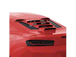 Tekno 1 Rear Window Louvers; Garnett Red (16-24 Camaro Coupe)