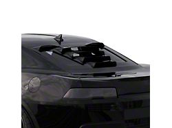 Tekno 1 Rear Window Louvers; Gloss Black (10-15 Camaro Coupe)