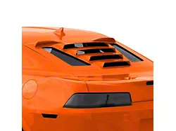 Tekno 1 Rear Window Louvers; Inferno Orange (10-15 Camaro Coupe)