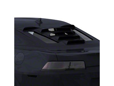 Tekno 1 Rear Window Louvers; Old Blue Eyes (10-15 Camaro Coupe)