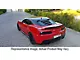 Tekno 1 Rear Window Louvers; Radiant Red Metallic (10-15 Camaro Coupe)