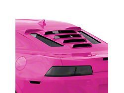 Tekno 1 Rear Window Louvers; Red Rock (10-15 Camaro Coupe)