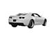 Tekno 1 Rear Window Louvers; Switchblade Silver (10-15 Camaro Coupe)