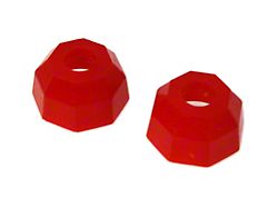 Tie Rod Dust Boot; Octagon Style; Red (93-02 Camaro)