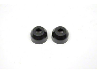 Tie Rod Dust Boots; Black (93-02 Camaro)