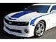 Top and Side Hockey Throwback Stripe; Gloss Black (14-15 Camaro, Excluding SS)
