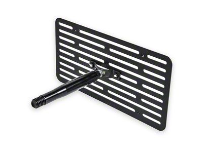 Tow Hook License Plate Bracket; Full Size (14-15 Camaro SS)