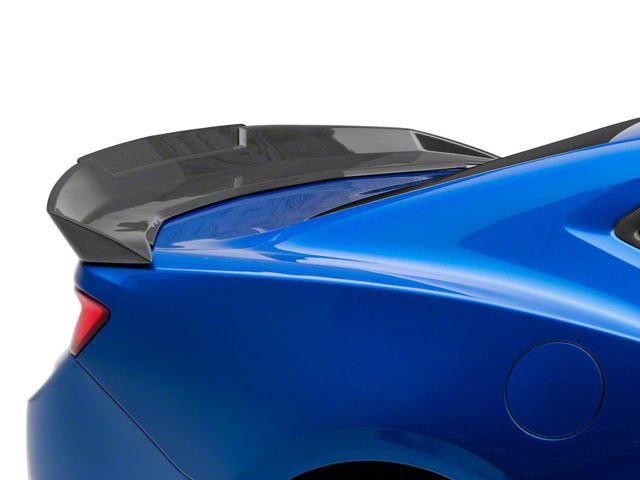 Track Spec Rear Spoiler Camaro Track Package Rear Spoiler; Carbon Fiber (16-24 Camaro) - Free ...