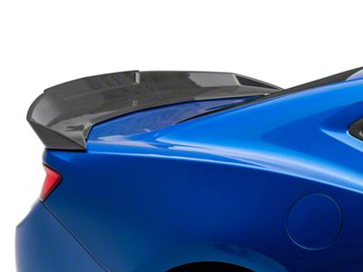 Track Package Rear Spoiler; Carbon Fiber (16-24 Camaro)