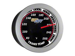 Transmission Temperature Gauge; Tinted (Universal; Some Adaptation May Be Required)