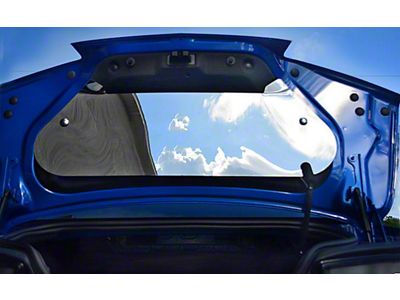 Trunk Lid Panel; Polished Stainless; Gen 6 Chevrolet (16-24 Camaro)