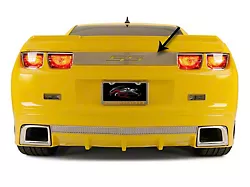 Trunk Lid Plate with SS Logo Inlay; Brushed (10-13 Camaro)