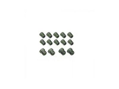 Tube Nut Fitting Pack; Stainless Steel; 1/4-Inch