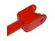 Tubular Rear Trailing Arms with Delrin Bushings; Bright Red (10-15 Camaro)
